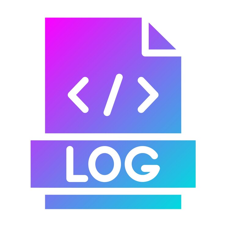 Vector logs vector icon design illustratie