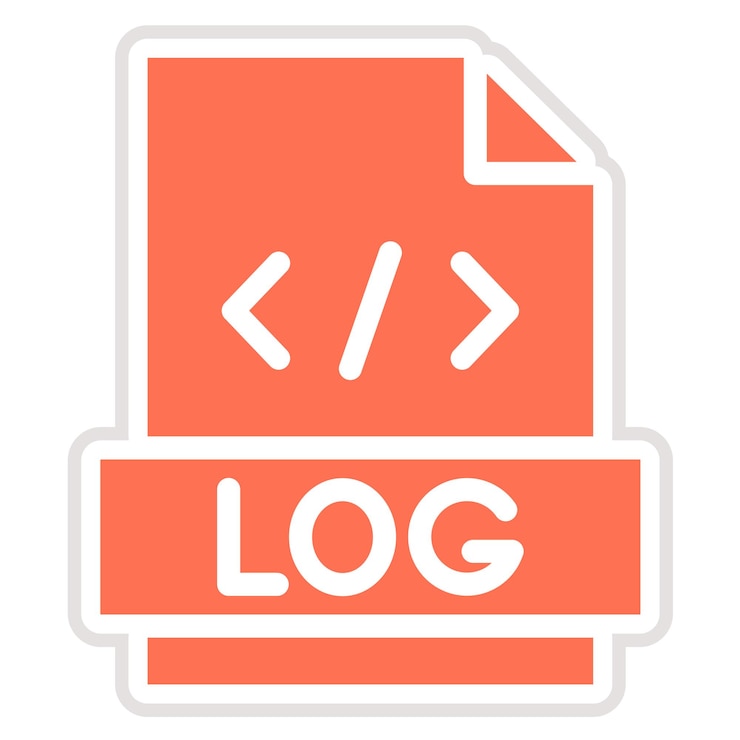 Vector logs vector icon design illustratie