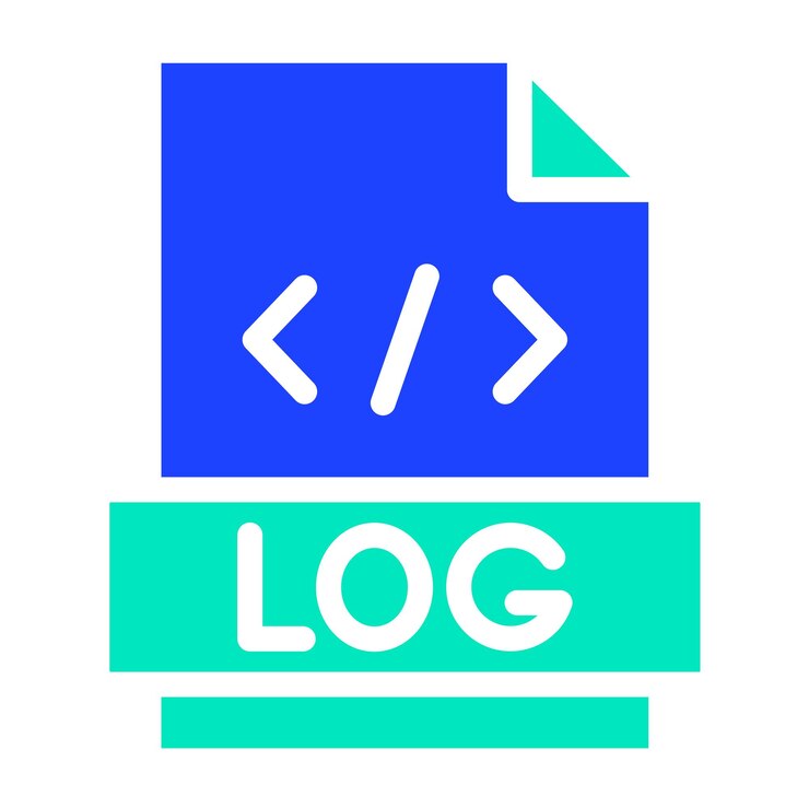 Vector logs vector icon design illustratie