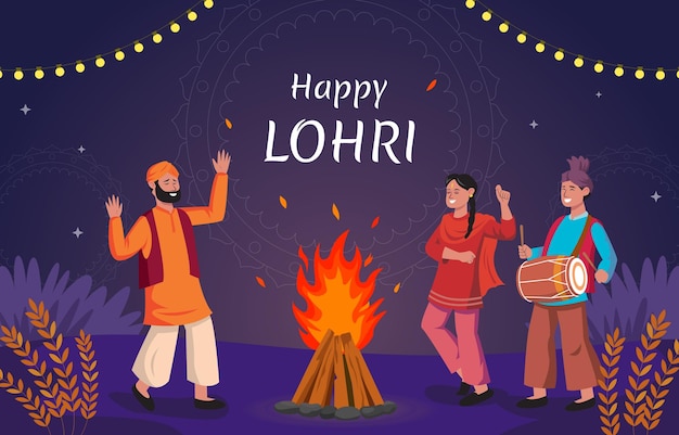 Sfondo di lohri