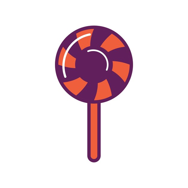 Векторный дизайн элементов Lollipop Day Groovy