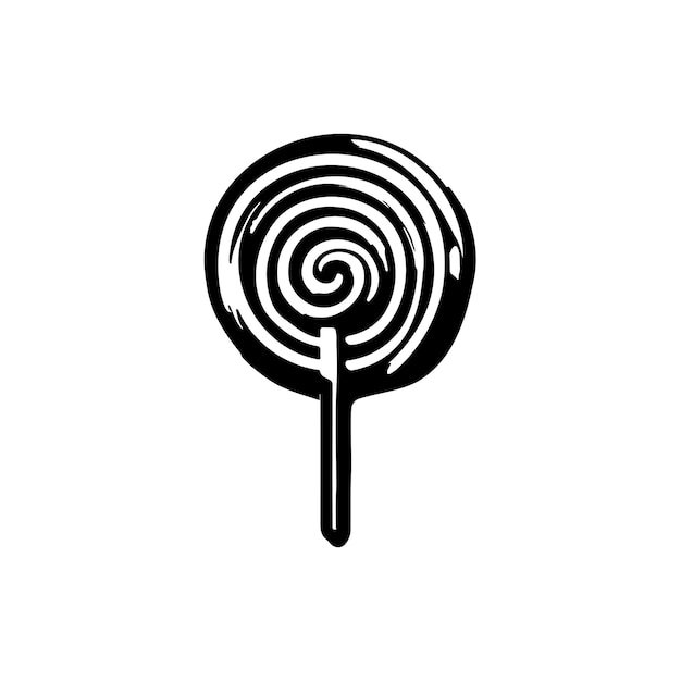 Lollipop 아이콘  ⁇ 드 드로잉 검은색 할로윈 로고  ⁇ 터 요소와 기호 완벽