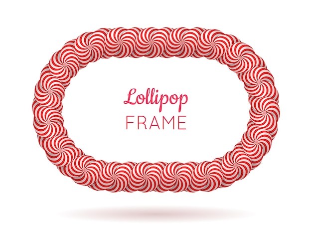 Lollipop red frame