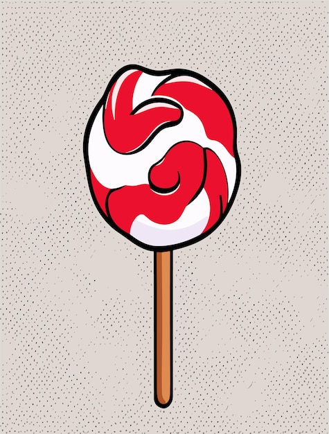 Vector lollipop vector design