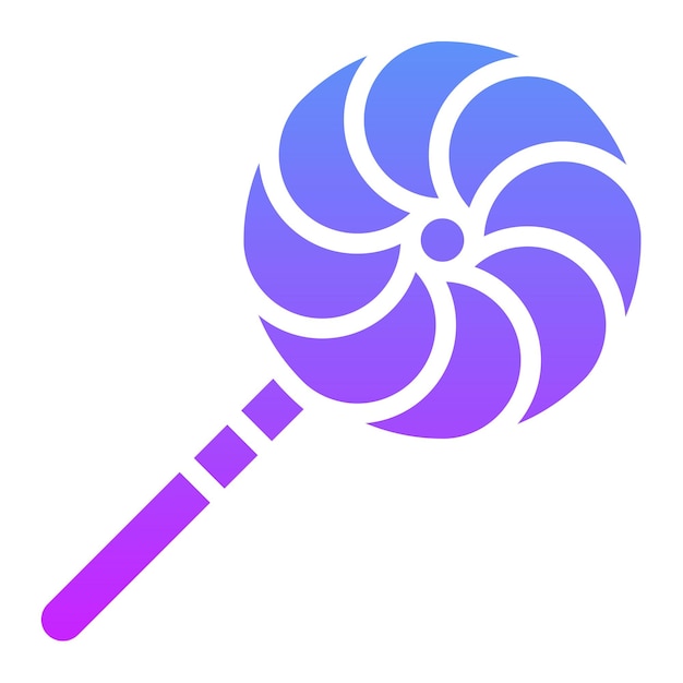 벡터 lollipop vector icon illustration of birthday iconset