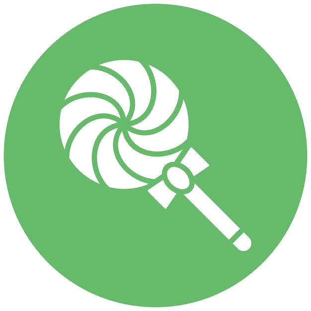 Lollipop Vector Illustratie Stijl