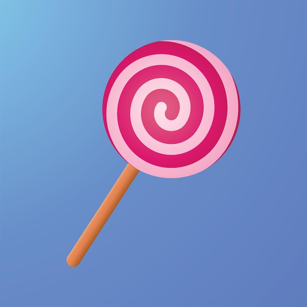 Lolly object illustratie