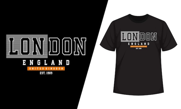 london denim streetwear tshirt and apparel