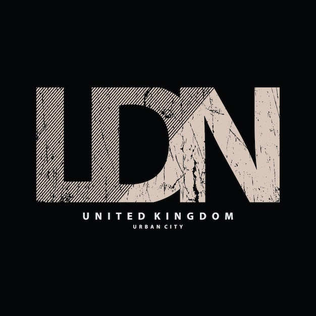 London tshirt and apparel design