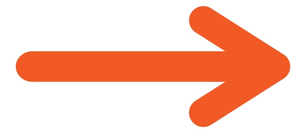 long arrows icon set vector set of trendy long arrows left and right in flat style replaceable