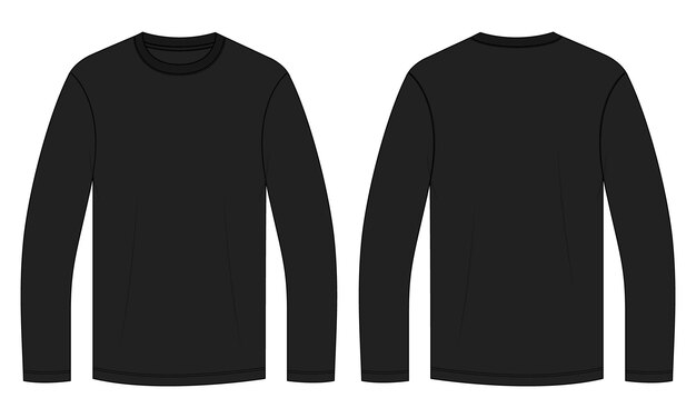 Long Sleeve T Shirt Images - Free Download on Freepik
