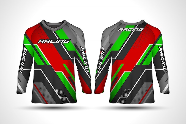 Long sleeve sport jersey