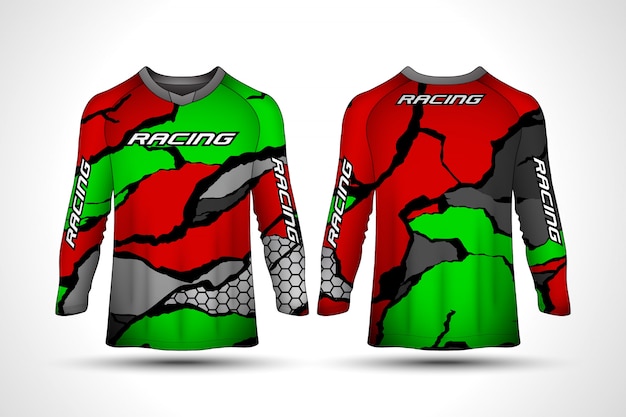 Long sleeve sport jersey