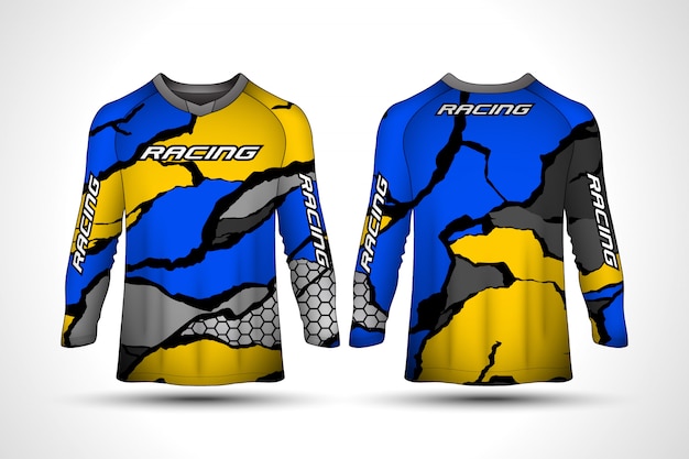 Long sleeve sport jersey