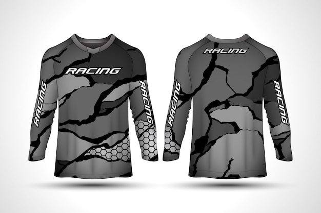 Long sleeve sport jersey