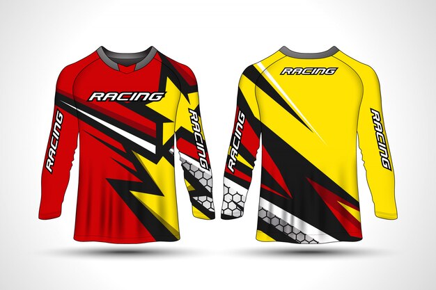 Long sleeve t-shirt sport motorcycle jersey