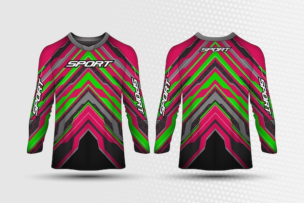 Long sleeve tshirt sport jersey