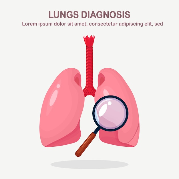 Longen met vergrootglazen. Diagnose, onderzoek van organen. Fluorografie, röntgenscreening