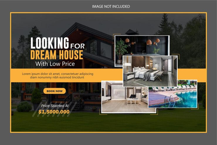 वेक्टर looking for dream house with low price