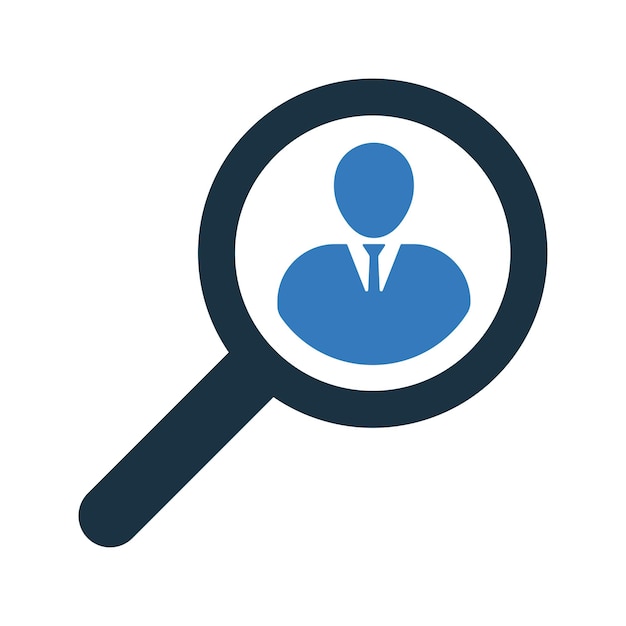 looking employee icon