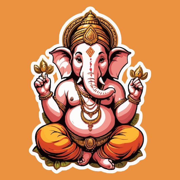 L'etichetta di lord ganesha