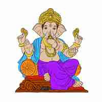 Vector lord ganpati