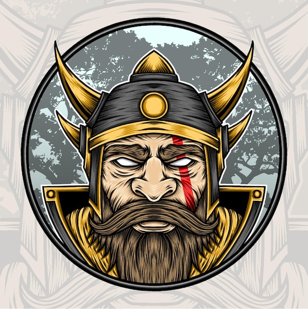 Lord viking illustration