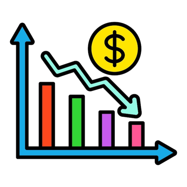 Loss Chart Icon