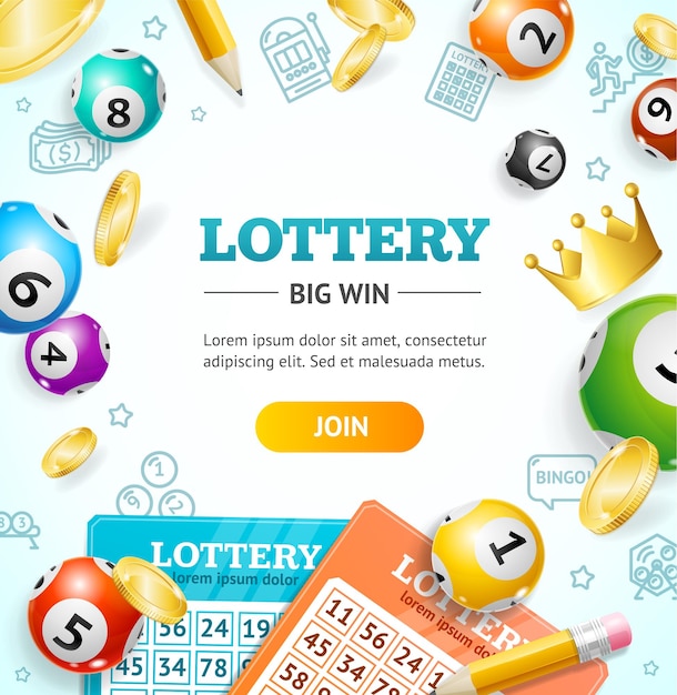 Lotto ondertekent banner horizontale set vector