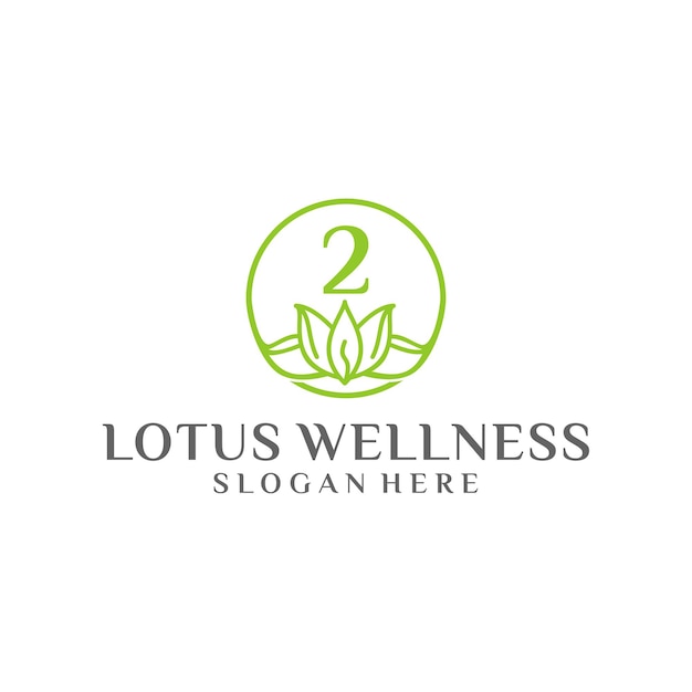 Lotus 2 wellness-logo-ontwerp