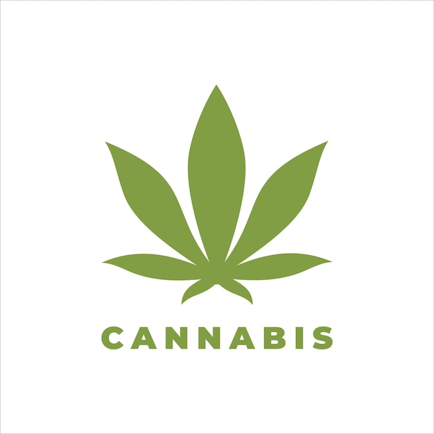 lotus cannabis health logo design