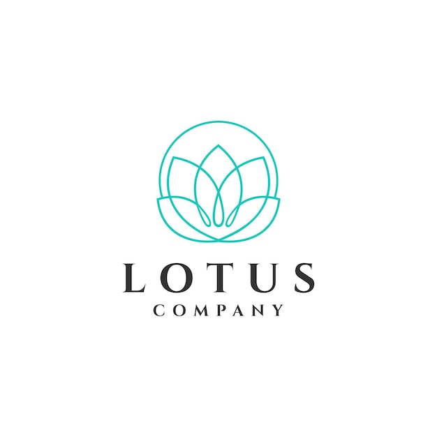 Disegno del logo della società lotus