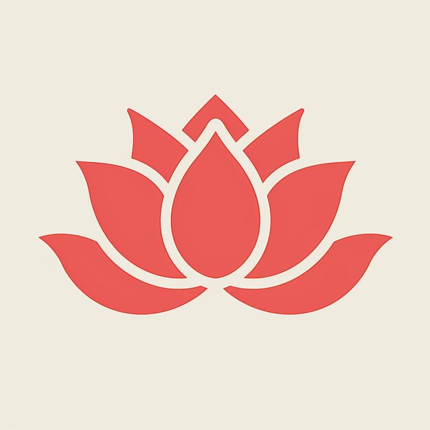 Vector lotus flower bloom petal plant beauty nature zen meditation peace serenity yoga symbol logo