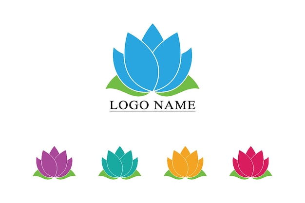 Lotus flower logo