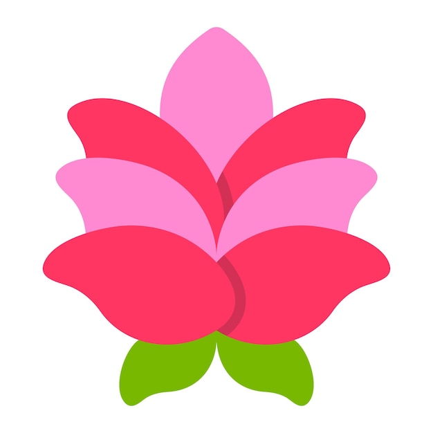 Vector lotus icon