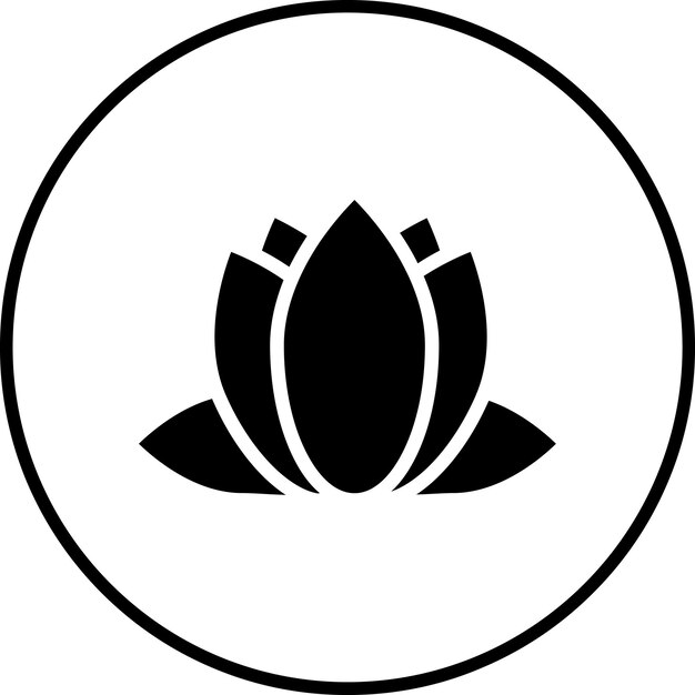 Lotus icoon vector afbeelding Kan worden gebruikt voor Egypte