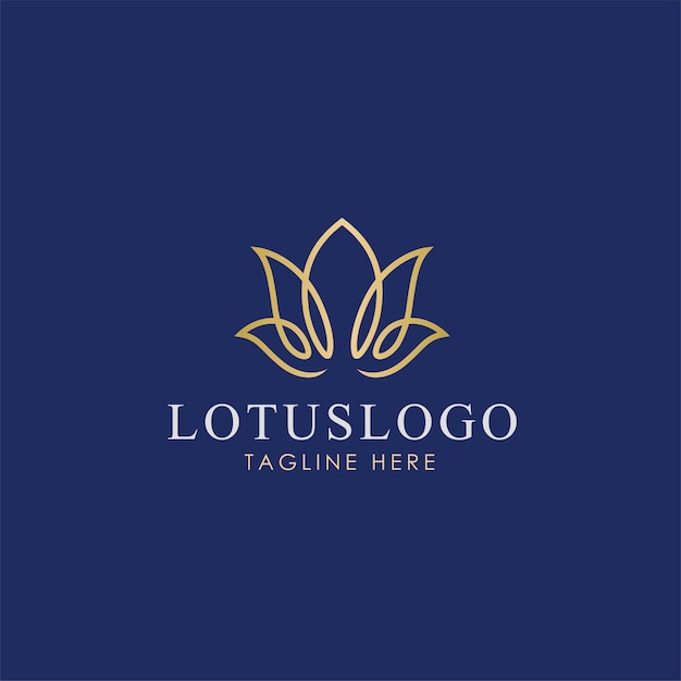 Disegno del logo del loto