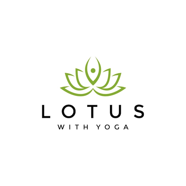 Lotus-logo-ontwerpsjabloon downloaden