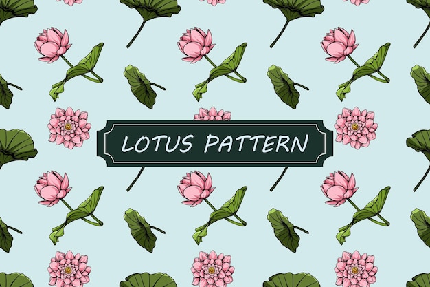 Lotus pattern 8