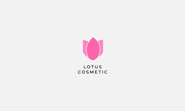 Lotus spa line art logo ontwerpsjabloon