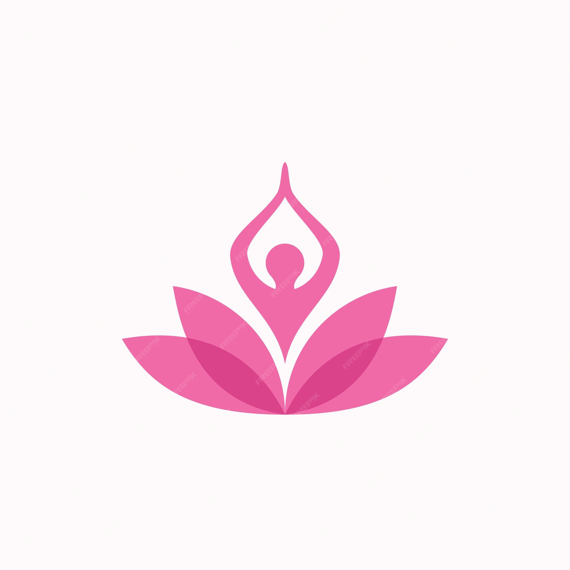 Lotus Yoga Logo | islamiyyat.com