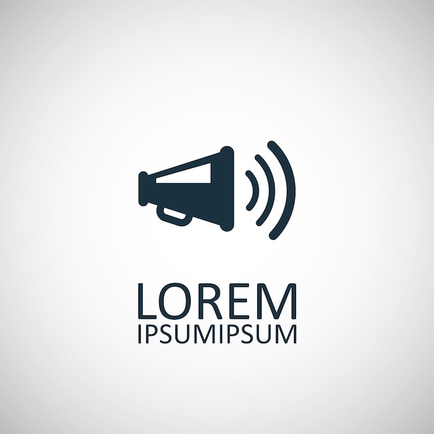 Loudspeaker icon