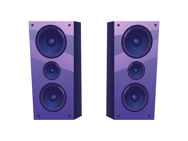 Loudspeakers for amplifying music