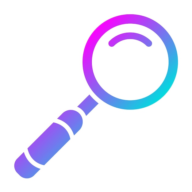 Loupe Vector Icon Design Illustratie