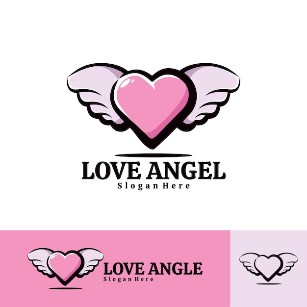 Love angel art illustration