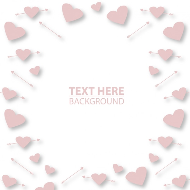 Vector love background