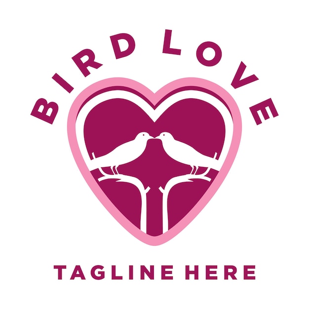 Love bird logo