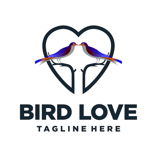 Love bird logo