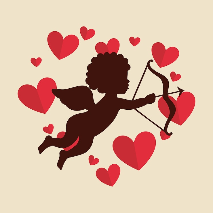 Vector love card design