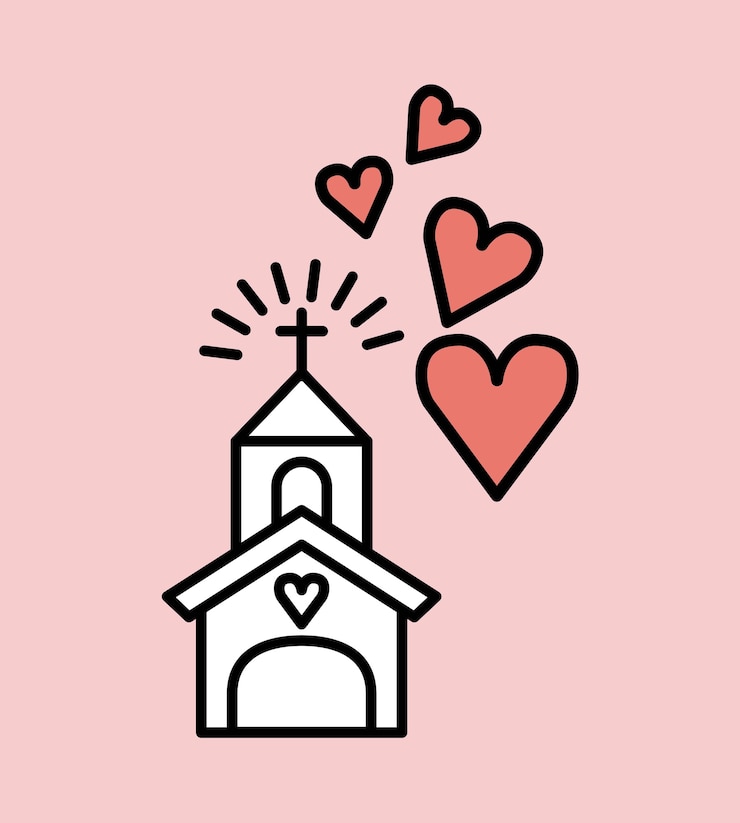 Vector 사랑 카드 디자인